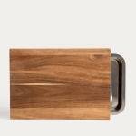 дъска с метална тавичка за рязане