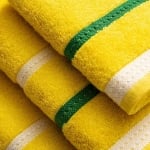 Kомплект 3 броя кърпи Rainbow, жълт цвят, United Colors Of Benetton