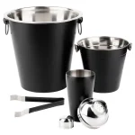 Комплект за коктейл 4 части Black Matt, VL Полша