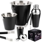 Комплект за коктейл 4 части Black Matt, VL Полша