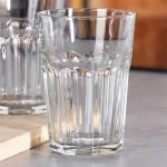 Стъклени чаши за вода и безалкохолни напитки, 6 броя, VL Полша