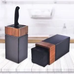 Дървен блок за ножове 22.5 см WOODEN, VL Полша