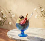 чаши за сладолед в син цвят Flamenco