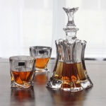 FLORALE гарафа за уиски 700 мл, Bohemia Crystalite Чехия