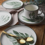 чиния 20 см с листа от каучук