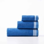 Кърпа за баня 50 x 90 см Rainbow, син цвят, United Colors Of Benetton