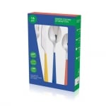 Комплект прибори за хранене с цветни дръжки за 4 човека 16 части, United Colors Of Benetton