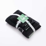 Комплект от 3 броя хавлиени кърпи, черни с точки Fw23, United Colors Of Benetton