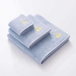 Комплект 3 броя кърпи за баня Fruits, сив цвят, черешки, United Colors Of Benetton
