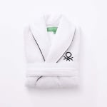 Халат за баня Core M/L, бял цвят, United Colors Of Benetton