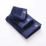 Комплект от 3 броя хавлиени кърпи Core, тъмносин цвят, United Colors Of Benetton