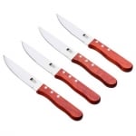 Комплект 4 ножа за стек BBQ, Bergner Австрия