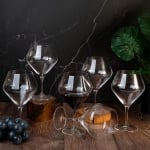 GAVIA чаши за вино 610 мл, 6 броя, Bohemia Crystalite