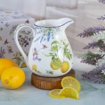 Керамична кана за вода 1 литър, Лимони