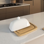 съд за масло с подложка