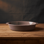 Овална керамична форма за печене 2 л - Heritage, пепел от рози