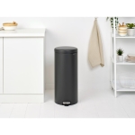 Кош за смет с педал 30 литра NewIcon, Mineral Infinite Grey, Brabantia 