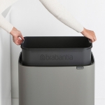 Кош за смет 36 литра Bo Touch - Mineral Concrete Grey, Brabantia Холандия