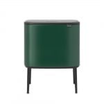 Кош за разделно събиране на смет 11 + 23 литра Bo Touch, Pine Green, Brabantia Холандия