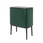 Кош за разделно събиране на смет 11 + 23 литра Bo Touch, Pine Green, Brabantia Холандия