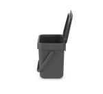Кош за разделно събиране на смет 3 литра Sort&Go - Grey, Brabantia