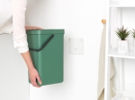 Кош за разделно събиране на смет 16 литра Sort&Go - Fir Green, Brabantia 