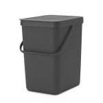 Кош за смет за разделно събиране 25 литра Sort&Go 25L, Grey, Brabantia Холандия