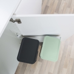 Кош за разделно събиране на смет 2 х 12 литра Sort&Go - Dark Grey & Jade Green, Brabantia 