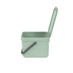 Кош за разделно събиране на смет 6 литра Sort&Go - Jade Green, Brabantia 