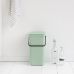 Кош за разделно събиране на смет 16 литра Sort&Go - Jade Green, Brabantia