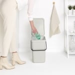 Кош за смет за разделно събиране 25 литра Sort&Go, Light Grey, Brabantia Холандия