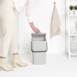 Кош за смет за разделно събиране 25 литра Sort&Go, Light Grey, Brabantia Холандия