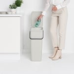 Кош за смет за разделно събиране 40 литра Sort&Go Light Grey, Brabantia Холандия