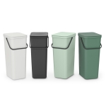 Кош за смет за разделно събиране 40 л Sort&Go - Jade Green, Brabantia Холандия