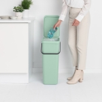 Кош за смет за разделно събиране 40 л Sort&Go - Jade Green, Brabantia Холандия