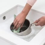 Комплект микрофибърни кърпи 2 броя SinkSide Jade Green, Brabantia Холандия