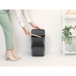 Кош за смет 20 литра Sort&Go Stackable - Grey, Brabantia 