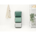 Кош за смет 20 литра Sort&Go Stackable - Jade Green, Brabantia