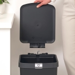 Кош за смет с педал 25 литра StepUp - Dark Grey, Brabantia