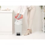 Кош за смет с педал 25 литра StepUp Light Grey, Brabantia Холандия