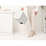 Кош за смет с педал 25 литра StepUp Light Grey, Brabantia Холандия