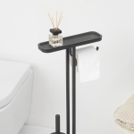 Стойка за тоалетна за четка и държач MindSet Mineral Infinite Grey N, Brabantia Холандия