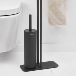 Стойка за тоалетна за четка и държач MindSet Mineral Infinite Grey N, Brabantia Холандия