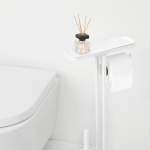 Стойка за тоалетна за четка и държач MindSet Mineral Fresh White N, Brabantia Холандия