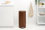 Кош за смет с педал 30 л NewIcon Warm Bronze, Brabantia Холандия