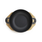 Чугунен съд за готвене и сервиране с две дръжки 25 x 20 x 4.5 см, Luigi Ferrero Tika FR-2545