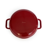 Чугунен емайлиран тиган с 2 дръжки 3.5 л - 34 x 26.8 x 8 см, Luigi Ferrero Opera FR-3480