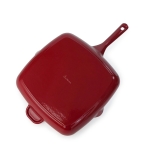 Емайлиран чугунен грил тиган 27 x 27 см, Luigi Ferrero Opera FR-2752