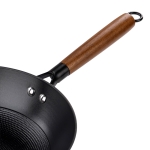 Уок тиган 28 x 8 см - лек чугун - Luigi Ferrero Tika FR-2855WH