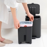 Кош за смет с педал 7 литра Bo Pedal - Mineral Infinite Grey, Brabantia 
